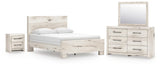 Lawroy Panel Bed Bedroom Set