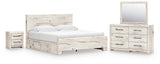Lawroy Panel Bed Bedroom Set