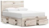 Lawroy Panel Storage Bed Bedroom Set