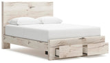 Lawroy Panel Storage Bed Bedroom Set