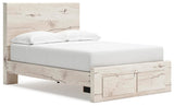 Lawroy Panel Storage Bed Bedroom Set