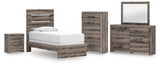 Graystorm Panel Bed Bedroom Set