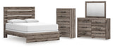 Graystorm Panel Bed Bedroom Set