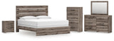 Graystorm Panel Bed Bedroom Set