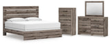 Graystorm Panel Bed Bedroom Set