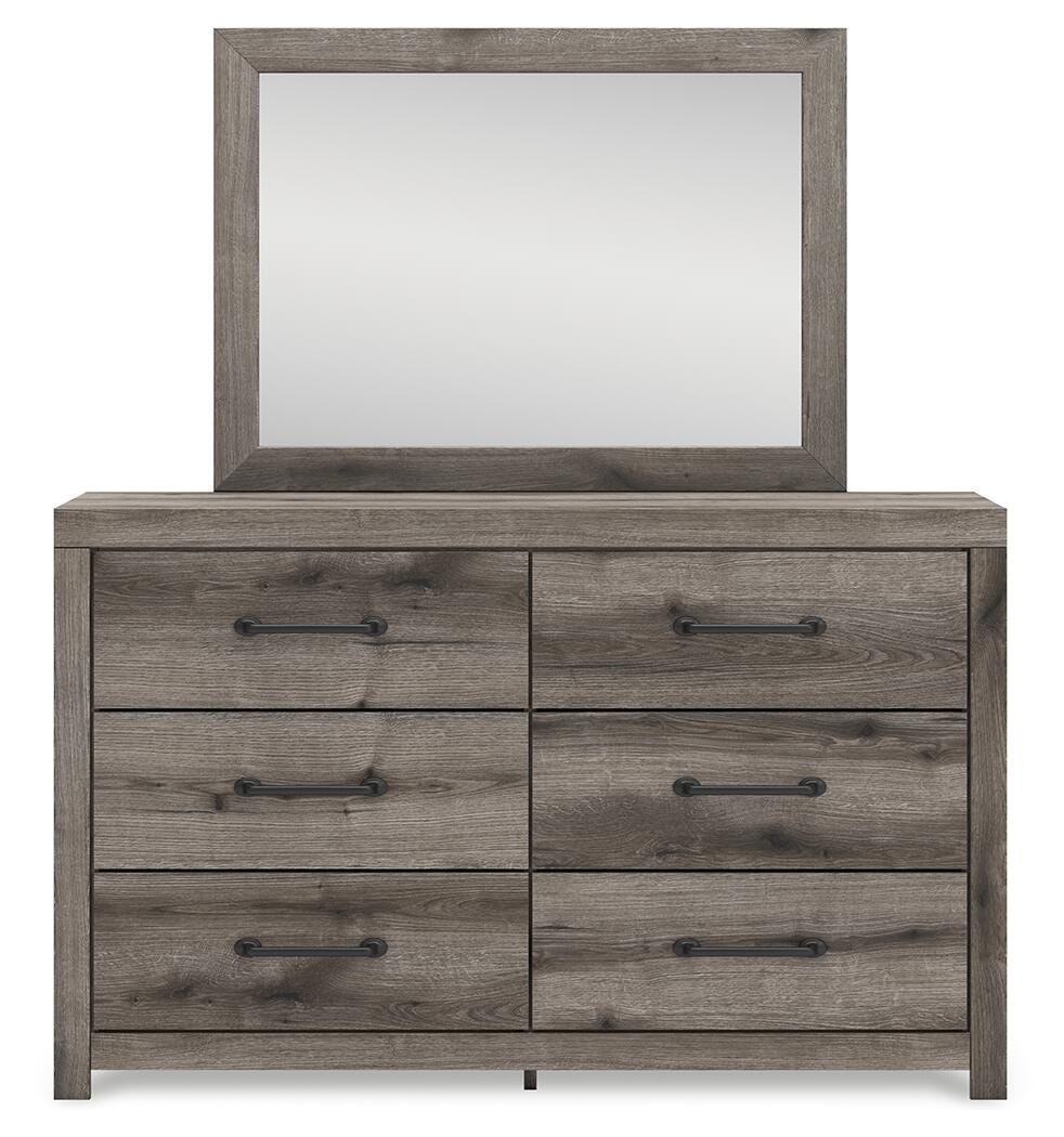 Graystorm Dresser with Mirrors