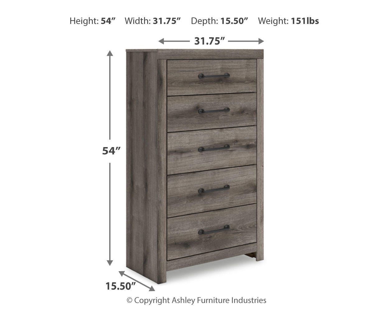 Graystorm Panel Storage Bed Bedroom Set