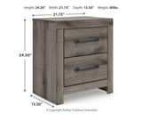 Graystorm Panel Storage Bed Bedroom Set
