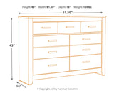 Brinxton Seven Drawer Dresser