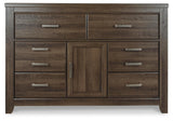 Juararo Dresser with Mirrors