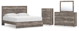 Ralinksi Panel Bed Bedroom Set