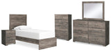 Ralinksi Panel Bed Bedroom Set