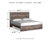 Ralinksi Panel Bed Bedroom Set