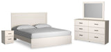 Stelsie Panel Bed Bedroom Set
