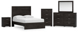 Belachime Panel Bed Bedroom Set