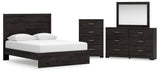 Belachime Panel Bed Bedroom Set