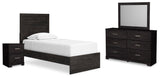 Belachime Panel Bed Bedroom Set