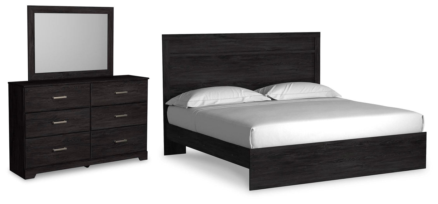 Belachime Panel Bed Bedroom Set