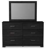 Belachime Dresser with Mirrors