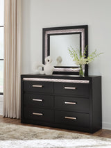 Brizmore Dresser with Mirrors