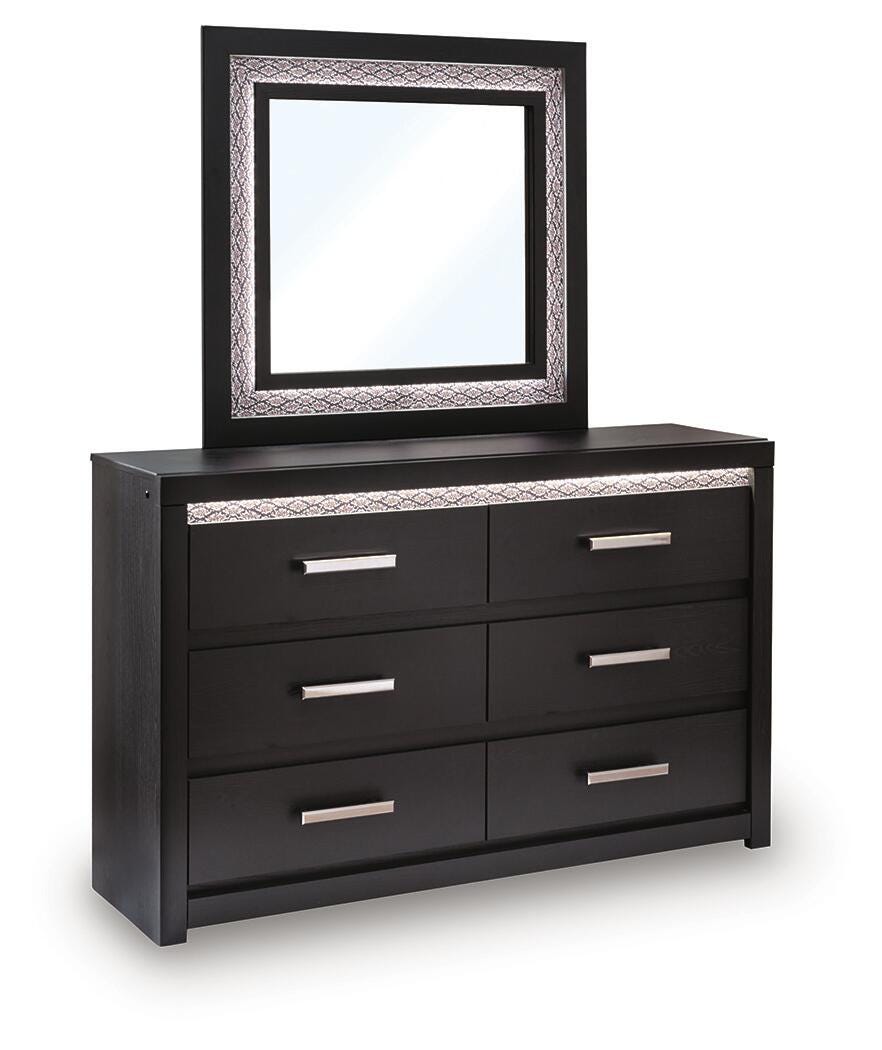 Brizmore Dresser with Mirrors