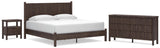 Pamytta Panel Platform Bed Bedroom Set