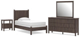Pamytta Panel Bed Bedroom Set