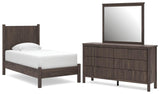 Pamytta Panel Platform Bed Bedroom Set
