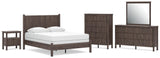 Pamytta Panel Bed Bedroom Set