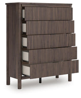 Pamytta Upholstered Panel Bed Bedroom Set