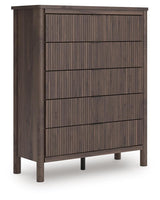 Pamytta Upholstered Panel Bed Bedroom Set