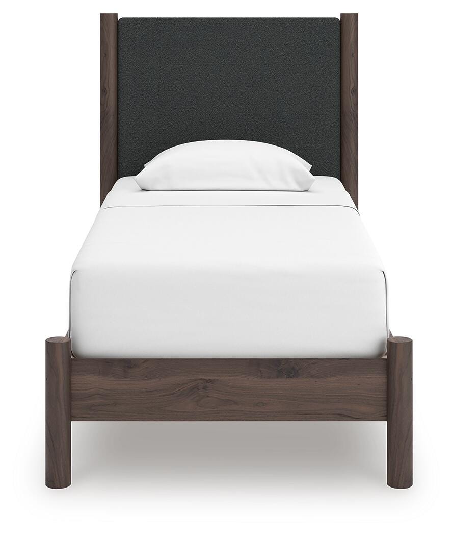 Cadmori Upholstered Panel Platform Bed