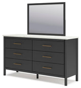 Cadmori Upholstered Panel Bed Bedroom Set
