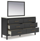 Cadmori Upholstered Panel Bed Bedroom Set