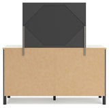 Cadmori Upholstered Panel Bed Bedroom Set