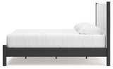 Cadmori Upholstered Panel Bed