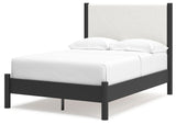 Cadmori Upholstered Panel Bed