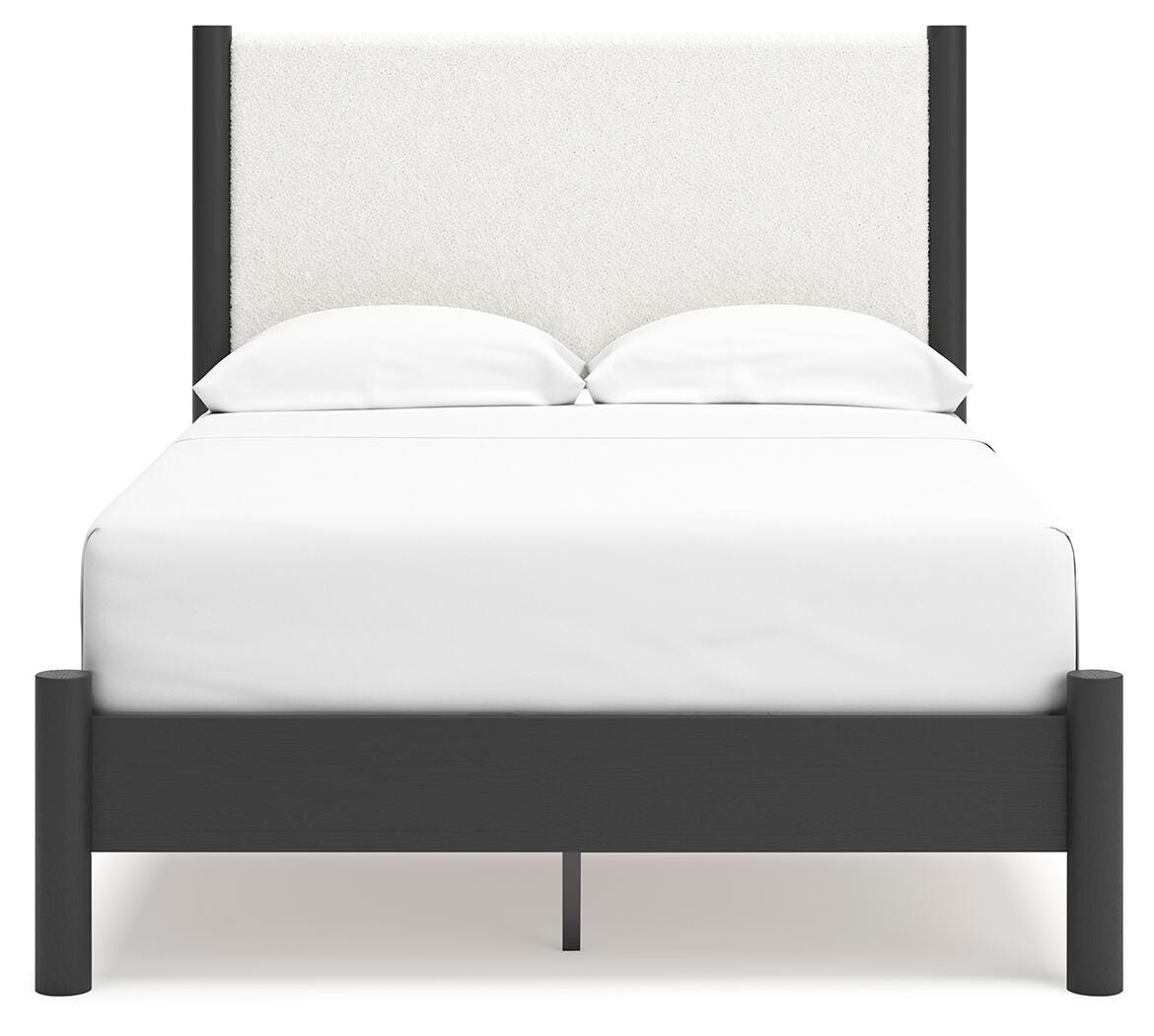 Cadmori Upholstered Panel Bed