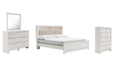 Altyra Panel Bookcase Bed Bedroom Set