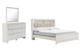 Altyra Panel Bookcase Bed Bedroom Set