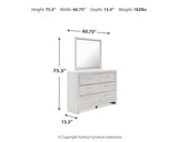 Altyra Dresser with Mirrors
