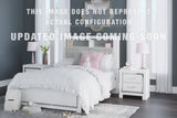 Altyra Upholstered Bookcase Bed Bedroom Set