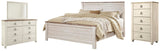 Willowton Panel Bed Bedroom Set
