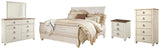 Willowton Sleigh Bed Bedroom Set