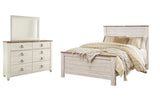 Willowton Panel Bed Bedroom Set