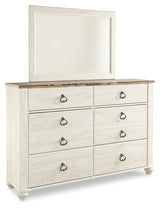 Willowton Sleigh Bed Bedroom Set