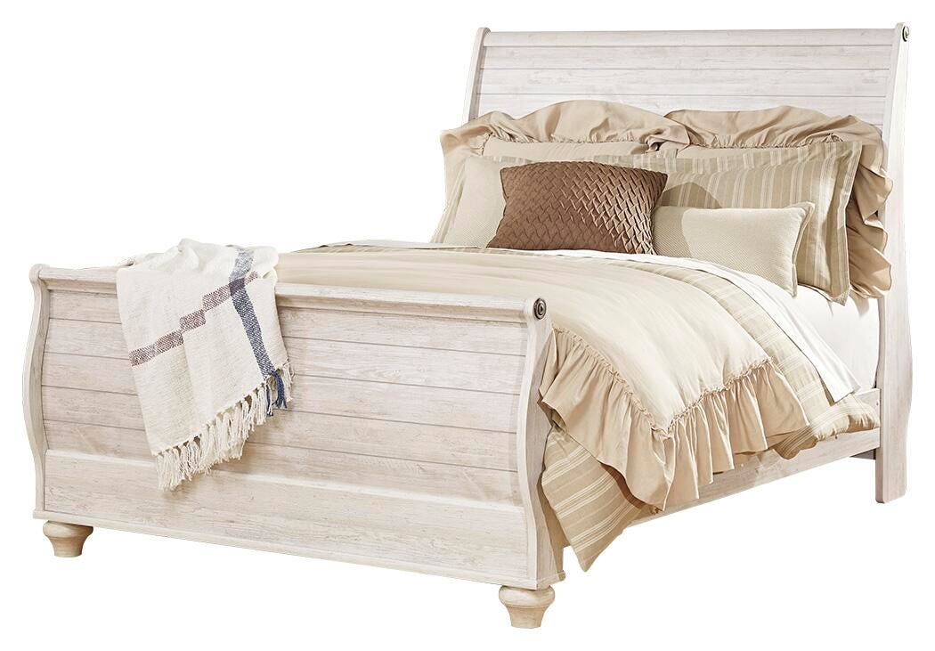Willowton Sleigh Bed Bedroom Set