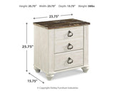 Willowton Panel Bed Bedroom Set