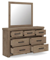 Oliandon Dresser with Mirrors
