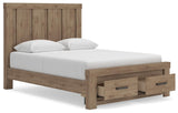 Garistyn Panel Storage Bed